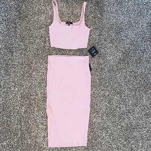 Lulus Two Piece Skirt Set